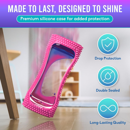 BUNMO Liquid Motion Sensory Bottle Relaxing Bubble Timer Fidget Toy