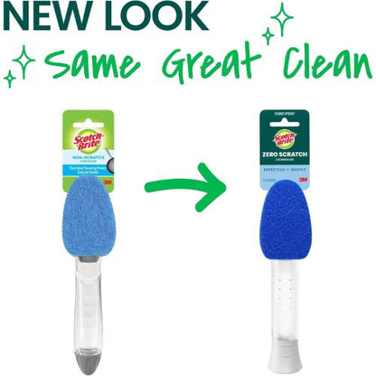 Scotch-Brite Non-Scratch Dishwand Kit, 1 Wand & 7 Refill Pads