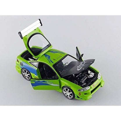 Fast & Furious 1:24 Brian's Mitsubishi Eclipse Die-Cast Car – Collectible Toy for Kids & Adults