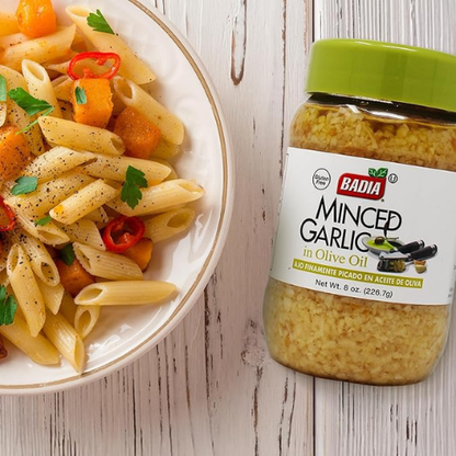 Badia Minced Garlic – 8 oz Jar