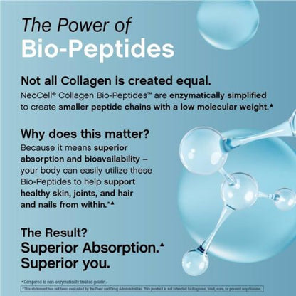 NeoCell Collagen Peptides Powder | 22oz | Super Hair, Skin, and Nails