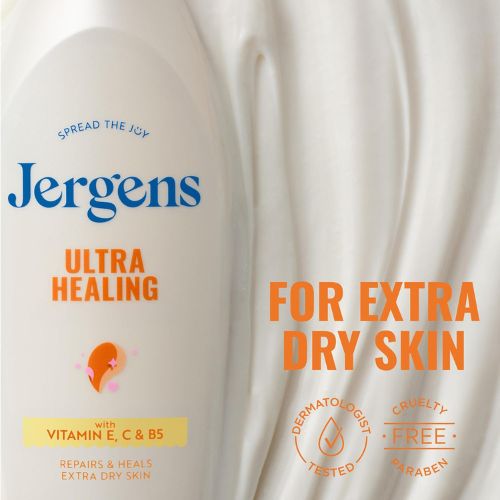 Jergens Ultra Healing Body Lotion, Moisturizer for Dry Skin, 32 fl oz