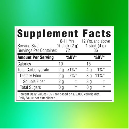 Benefiber Prebiotic Fiber Supplement Powder, Unflavored, 28 Stick Packs