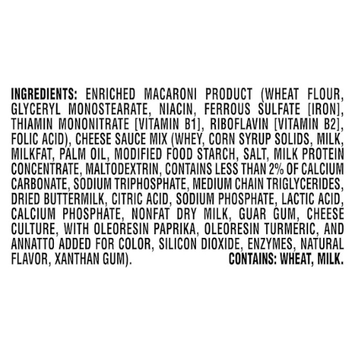 Kraft Easy Mac Original – 18 Microwavable Packets