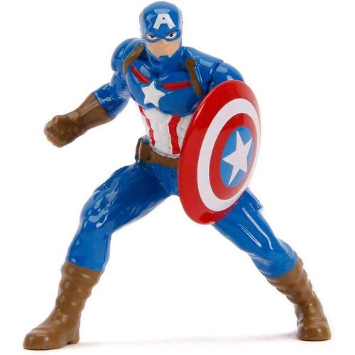Jada 1:24 Diecast 2006 Ford Mustang GT with Captain America Figure