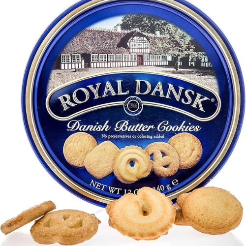 Royal Dansk Danish Butter Cookies – 12 oz Tin (Pack of 1)