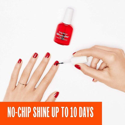 Sally Hansen Insta-Dri®, Clear Top Coat, Quick Dry, Long Lasting, Streak