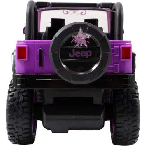 Jada Toys GIRLMAZING Jeep R/C Vehicle (1:16 Scale) – Purple