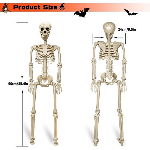 2 Pack 36"Halloween Skeleton