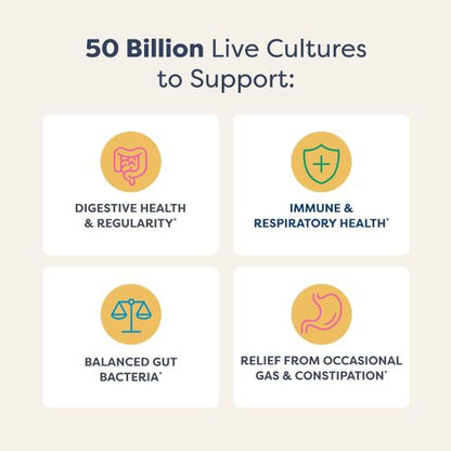 Renew Life Extra Care Digestive Probiotic 50 Billion CFU