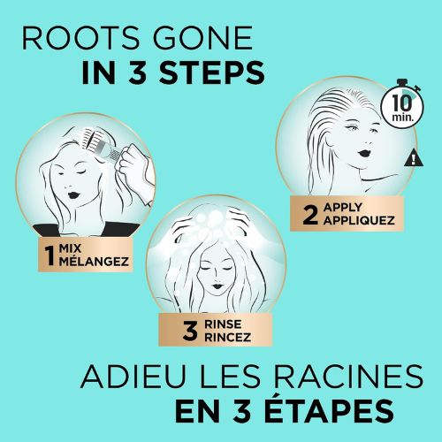 L'Oreal Paris Magic Root Rescue 10 Minute Root Hair Coloring Kit 5 Medium Brown, 1 kit