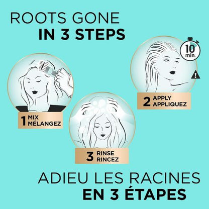 L'Oreal Paris Magic Root Rescue 10 Minute Root Hair Coloring Kit 5 Medium Brown, 1 kit
