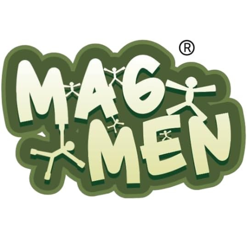 MAGMEN 10 Piece Magnetic Fidget Toy Set Opaque Color Magnets for Kids 3-8 Toddlers