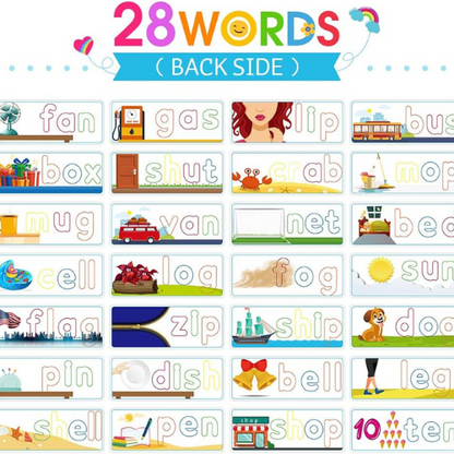 KMUYSL See & Spell Learning Toys for Kids , Set for Boys & Girls.