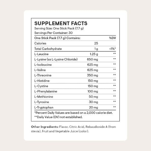 THORNE Amino Complex, Clinically Validated EAA & BCAA Powder, 30 Servings
