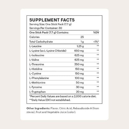 THORNE Amino Complex, Clinically Validated EAA & BCAA Powder, 30 Servings