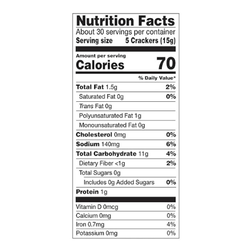 Saver Saltine Crackers – 16 oz Box
