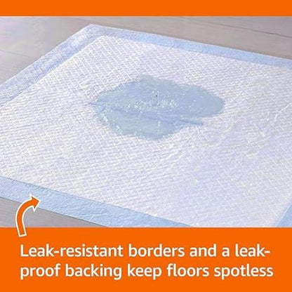 Dog Pee Pads – 100-Pack, 22×22", Leak-Proof & Quick-Dry