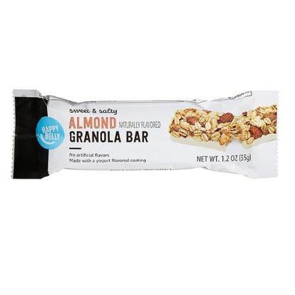 Happy Belly Almond Granola Bars – 6 Pack (1.2 oz Each)