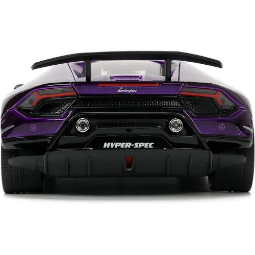 HyperSpec 1:24 Lamborghini Huracan Performante Candy Purple Die-Cast Car – Collectible Toy for Kids & Adults