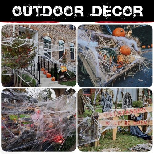 Halloween Spider Webs Decorations