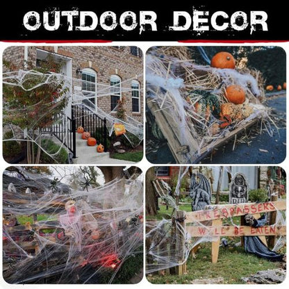 Halloween Spider Webs Decorations