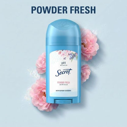 Secret Antiperspirant and Deodorant for Women, 24hr Sweat & Odor Protection
