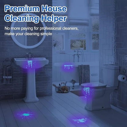 Vansky UV Blacklight Flashlight – 12 LED Pet Urine & Stain Detector