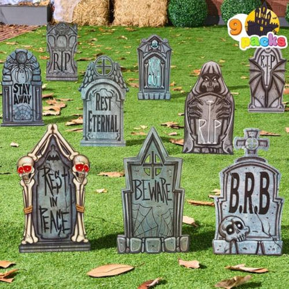 Halloween Tombstones Decorations Outdoor