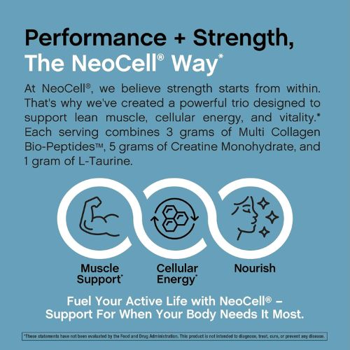 NeoCell Creatine Monohydrate Powder | 30 Servings