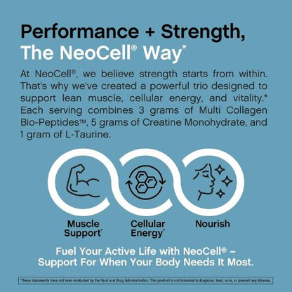 NeoCell Creatine Monohydrate Powder | 30 Servings