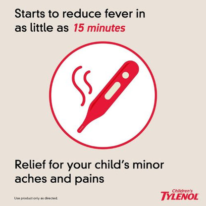 Children's Tylenol Dye-Free Chewables, 160 mg Acetaminophen, 24 ct