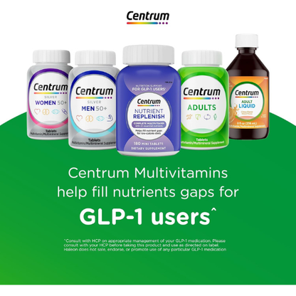 Centrum Multivitamin for Adults 18 and Over, 200 Tablets