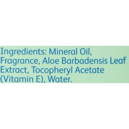 Johnson's Baby Oil, Mineral Oil Enriched with Aloe Vera and Vitamin E, 20 fl. oz