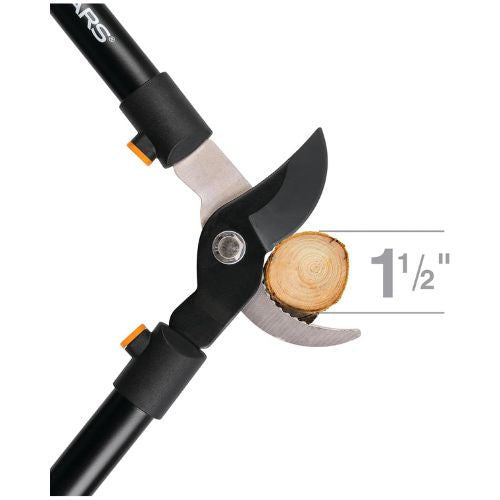 Fiskars 28” Garden Bypass Loppers, Tree Trimmer with 1.5" Cut Capacity