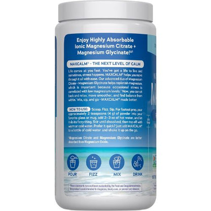 Natural Vitality Calm, Magnesium Supplement, Anti-Stress Drink Mix Powder