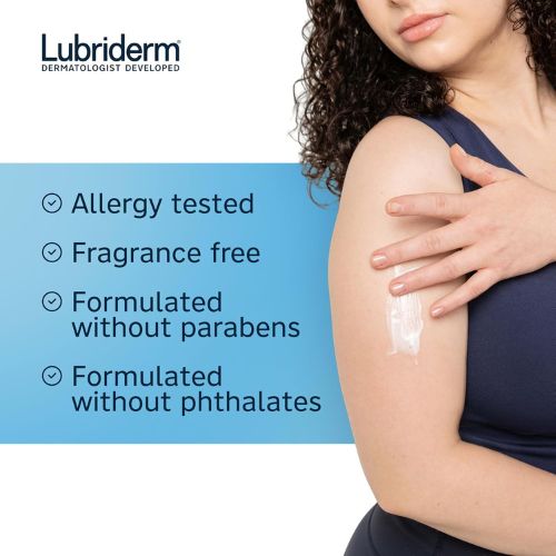 Lubriderm Daily Moisture Body Lotion, Fragrance Free, 24 fl. oz