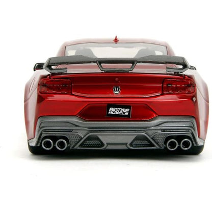 Big Time Muscle 1:24 2024 Ford Mustang GT Dark Horse Die-Cast Car – Candy Red