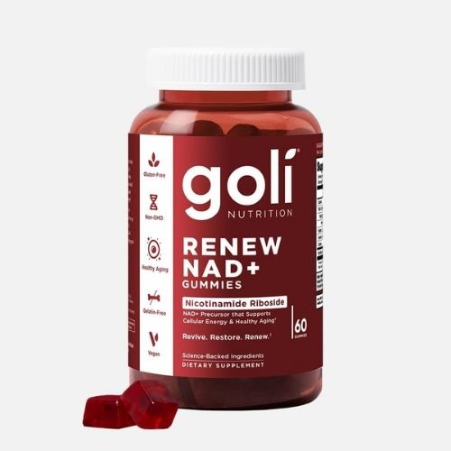 Goli World’s First Renew NAD+, 60 Count – Nicotinamide Riboside