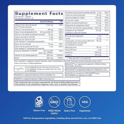 Pure Encapsulations O.N.E. Multivitamin, 60 Capsules