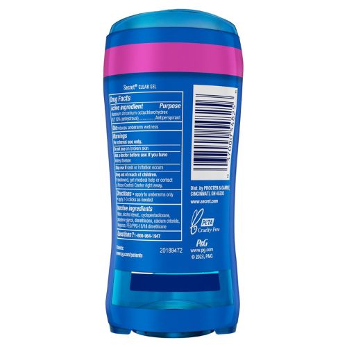 Secret Outlast Antiperspirant Deodorant for Women, 72hr Sweat & Odor Protection