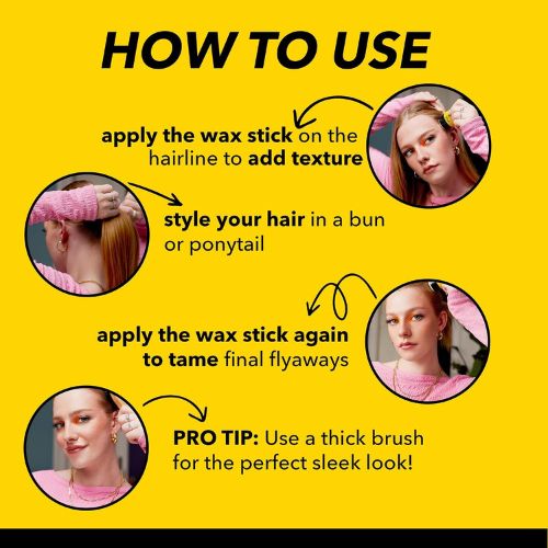 got2b glued On-The-Go Hair Wax Stick, 1.8oz, Hair Styling Wax Stick