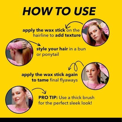 got2b glued On-The-Go Hair Wax Stick, 1.8oz, Hair Styling Wax Stick