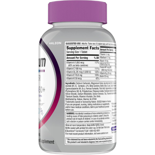Centrum Silver Women's Multivitamin for Women 50 and Over, 200 Tablets