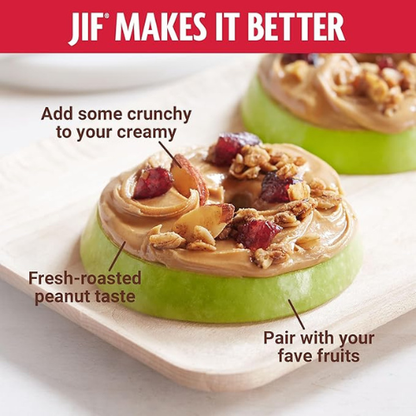 Jif Creamy Peanut Butter – 3-Pack (16 oz Jars)