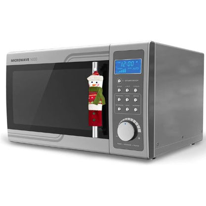 3 Piece Set Christmas Snowman Refrigerator Door