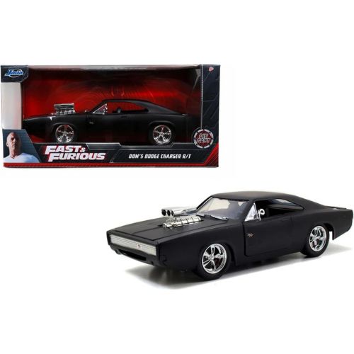 Jada Toys Fast & Furious – Metal Dom & 1970 Dodge Charger R/T (1:24) – Collectible Die-Cast Car