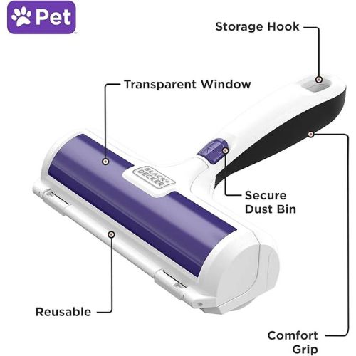 BLACK+DECKER Pet Hair Roller – HMSCT0001