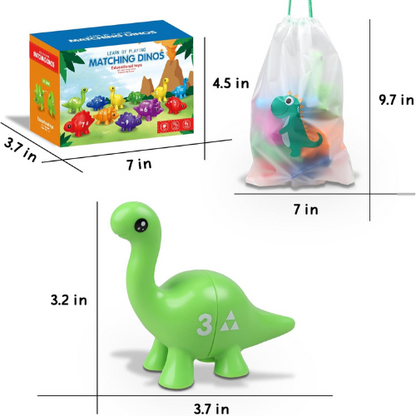 Toddler Dinosaur Montessori Toys , Birthday Gifts for 12-18 Months