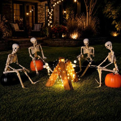 2 Pack 36"Halloween Skeleton